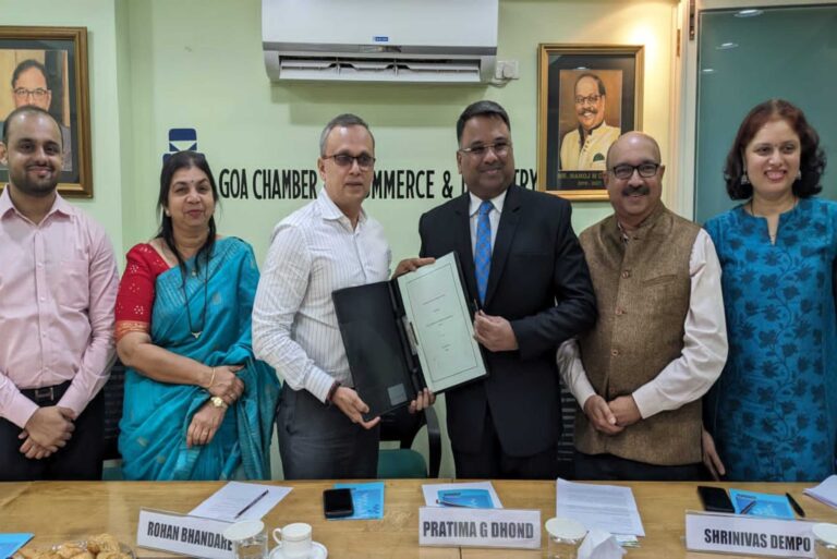 MoU signing–GCCI-BSE