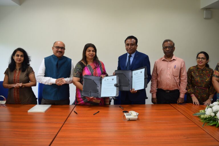Signing of MOU with V M Salgaocar International Institute of Hospitality Education